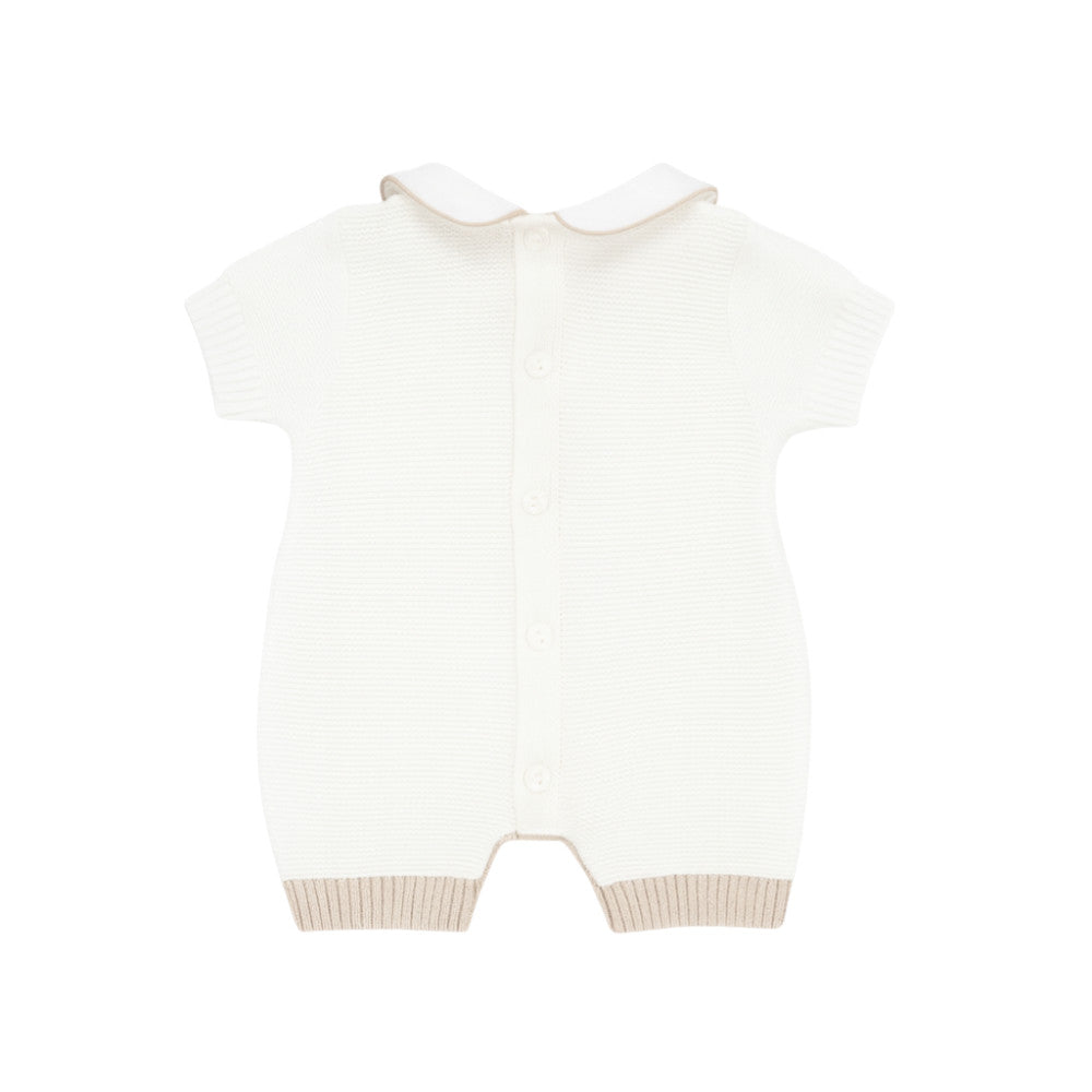 Pagliaccetto Neonata in Filo di cotone 25P5028B | I Delfi
