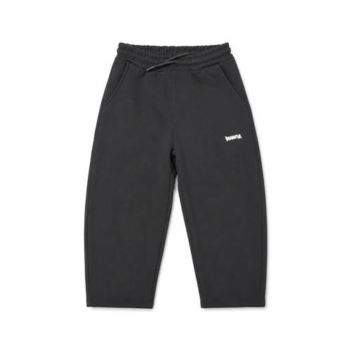 Pantalone Disclaimer Junior Nero Balloon in Felpa 26IDK59109