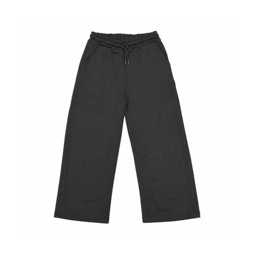 Pantalone Disclaimer Ragazzo Nero con Maxi Logo Posteriore 26IDK59131