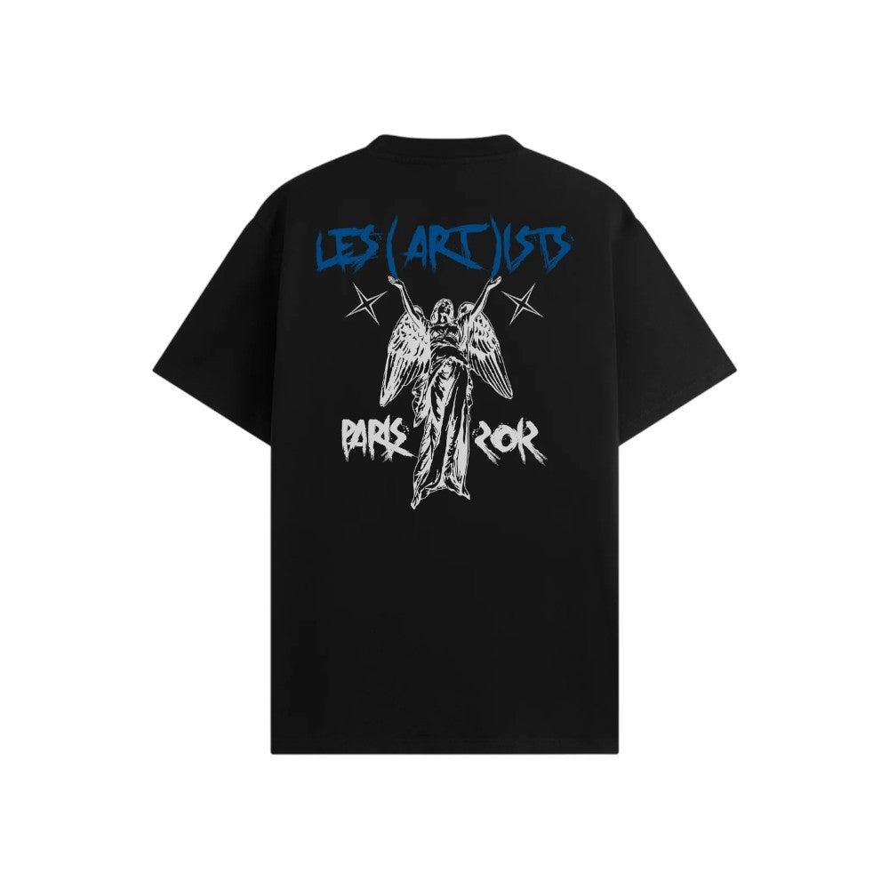 T-shirt Les (Art)ists Nero Back Print Angel Paris 26SSLKTS204