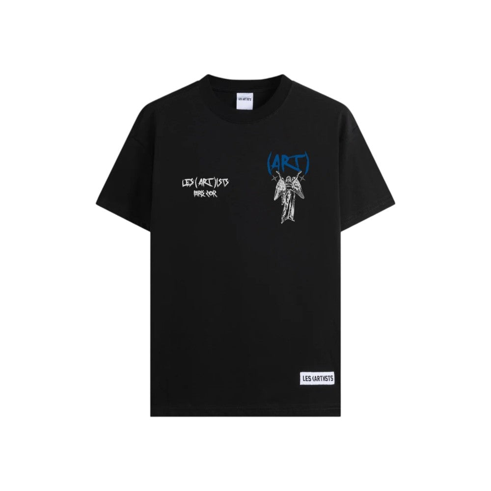 T-shirt Les (Art)ists Nero Back Print Angel Paris 26SSLKTS204
