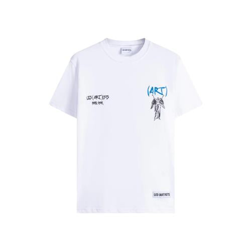 T-shirt Les (Art)ists White Back Print Angel Paris 26SSLKTS205