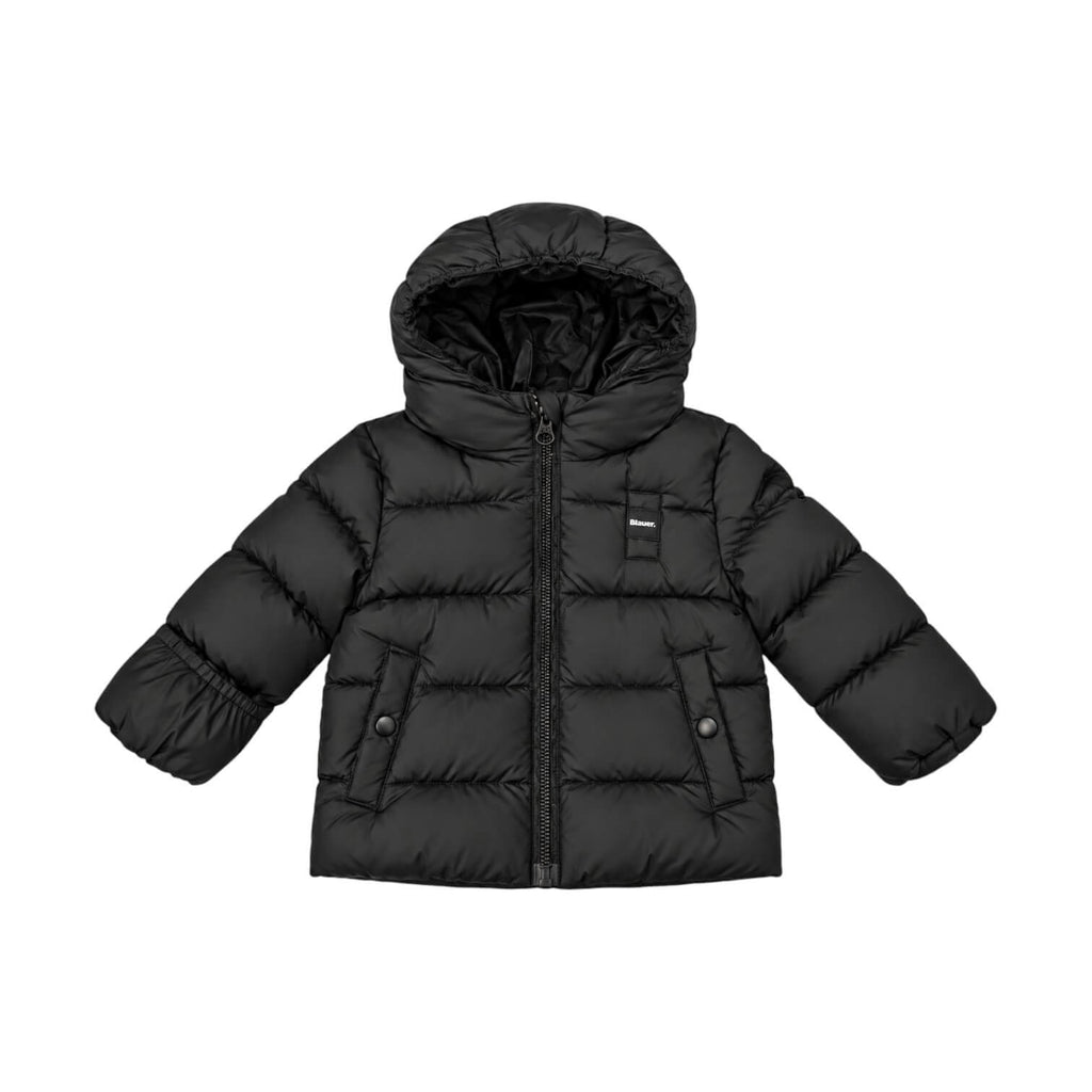 Giubbino neonato Blauer Baxter Nero con Cappuccio 26WBBXC02301-999