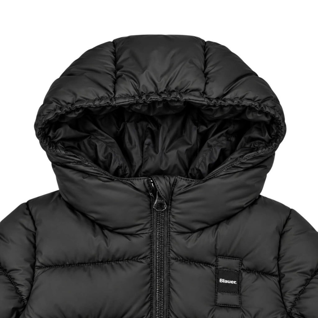 Giubbino neonato Blauer Baxter Nero con Cappuccio 26WBBXC02301-999