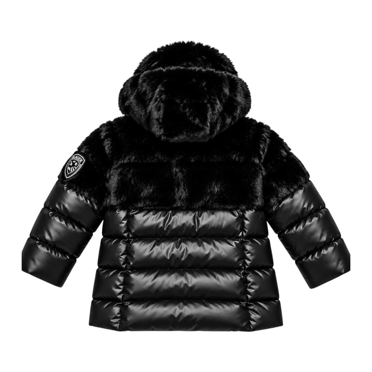 Giubbino Blauer Fanevil Junior Nero con Pelliccia Sintetica 26WBLGC02292-999