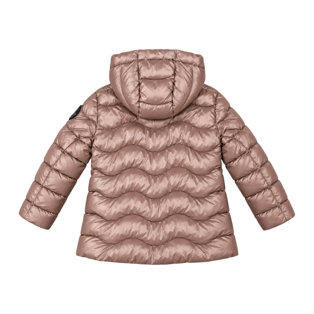 Giubbino Blauer Larese bambina/ragazza Rosa scampanato con cappuccio 26WBLGC02296-30CRP