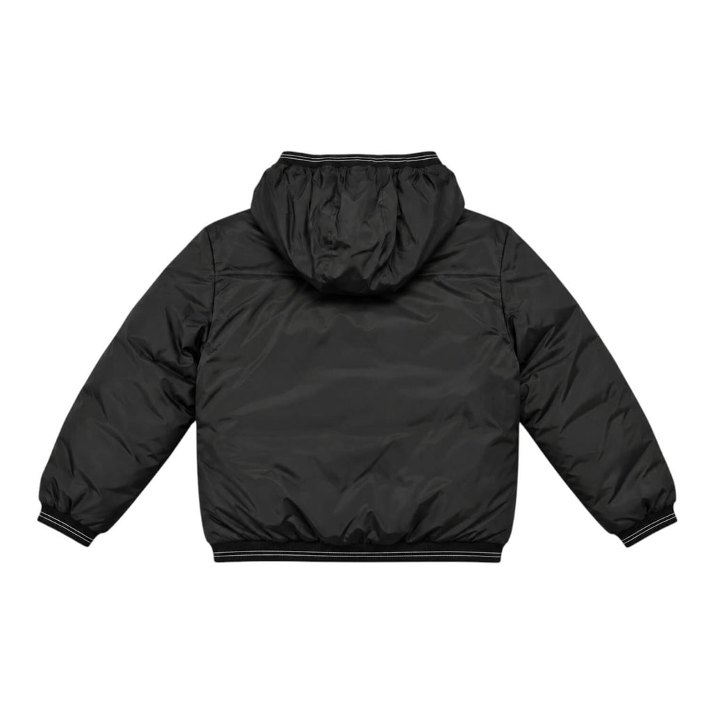 Giubbino Blauer Baby/Junior Reversibile Nero/Beige con Cappuccio 26WBLKC06278-999FA