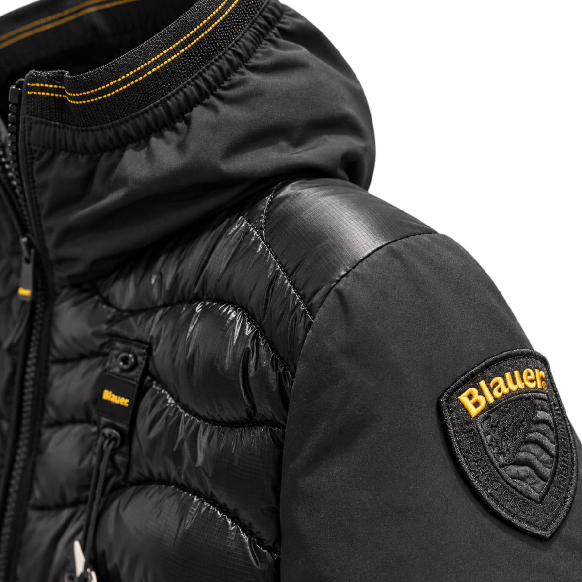 Giubbino Blauer Butland Junior Nero con Cappuccio 26WBLKC08260-999