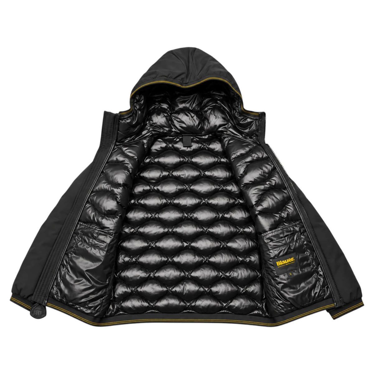 Giubbino Blauer Butland Junior Nero con Cappuccio 26WBLKC08260-999