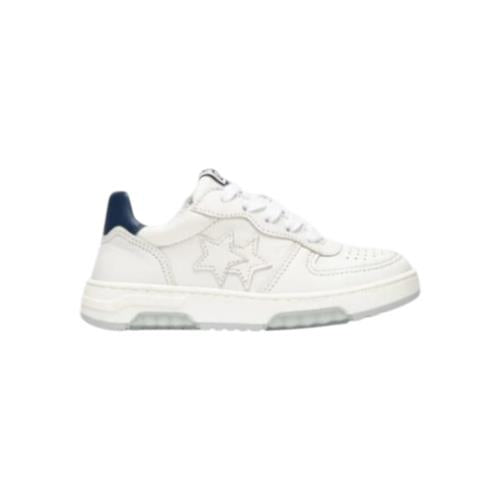2Star Sneaker Bambino Bianca 2SB3052 Urban con Doppia Stella Tone on Tone