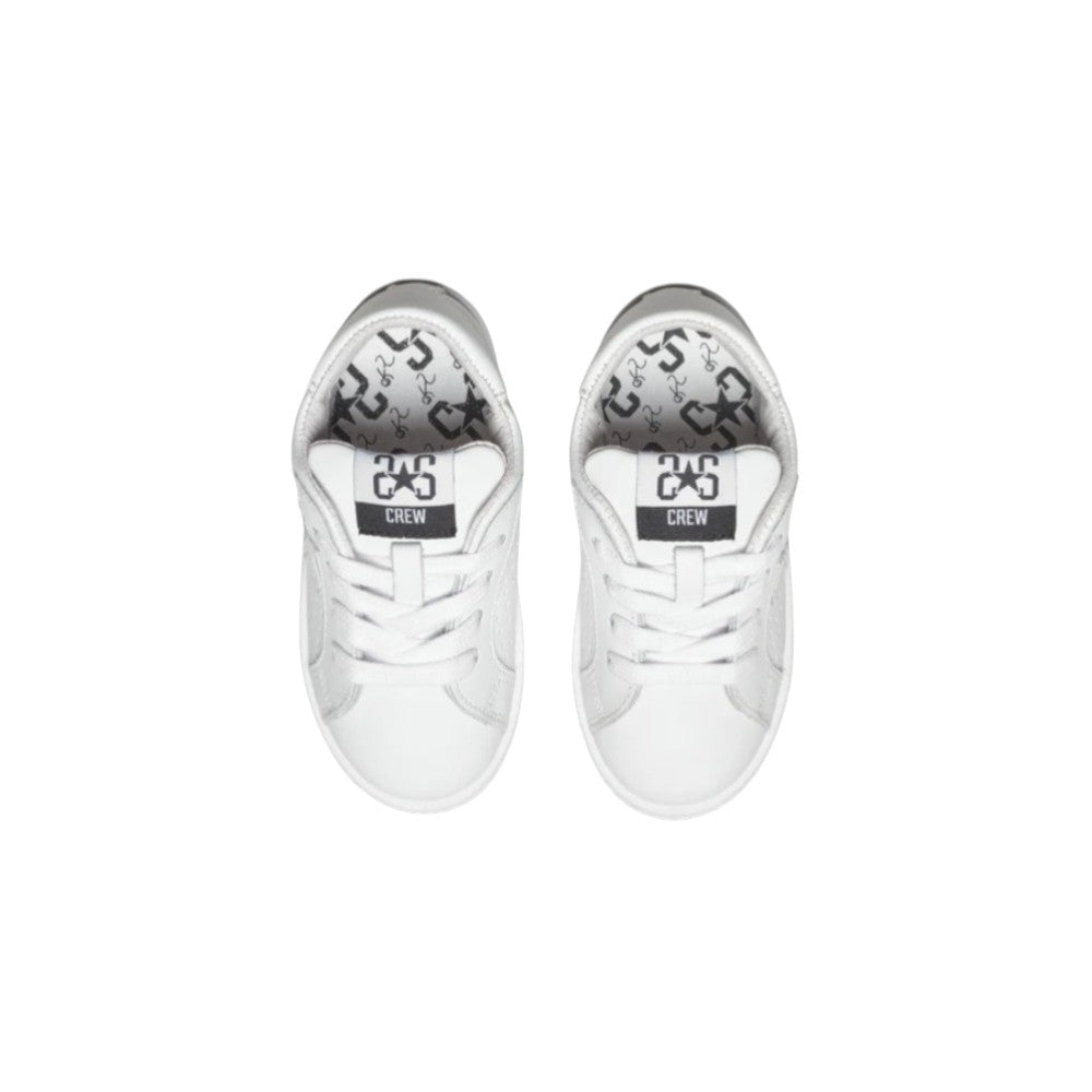 2Star Sneaker Total White 2SB3200 Bambino con Doppia Stella Tone on Tone