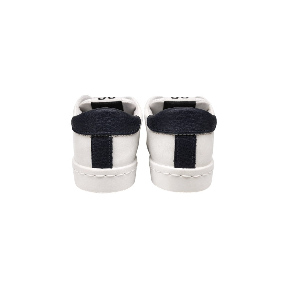 2Star Sneaker Bambino Bianca 2SB3302_A con Doppia Stella Blu Navy