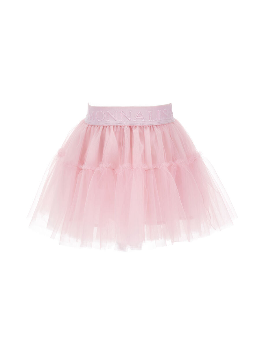 Gonna Monnalisa Tulle Bambina Rosa 37GG0N1