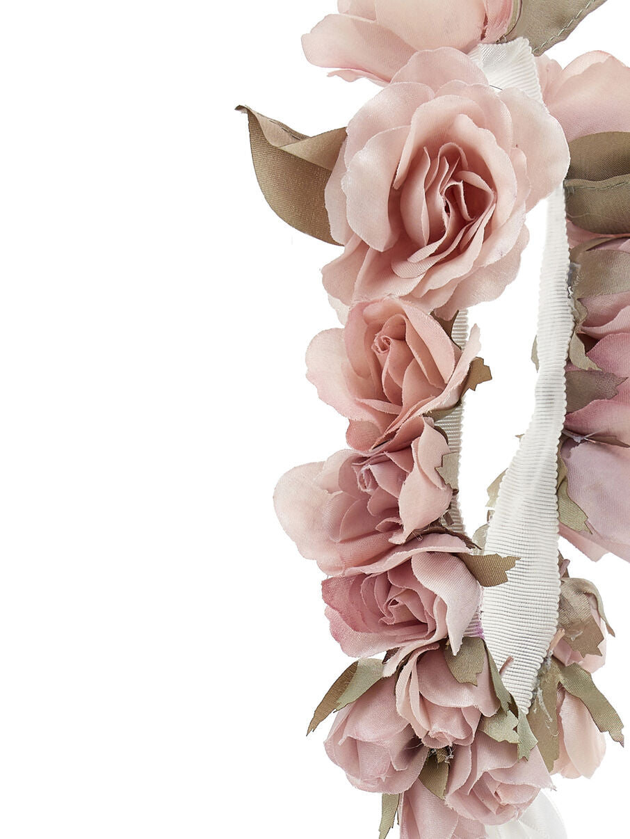 Cerchietto per capelli da bambina con Fiori Rosa MONNALISA – 79G0061