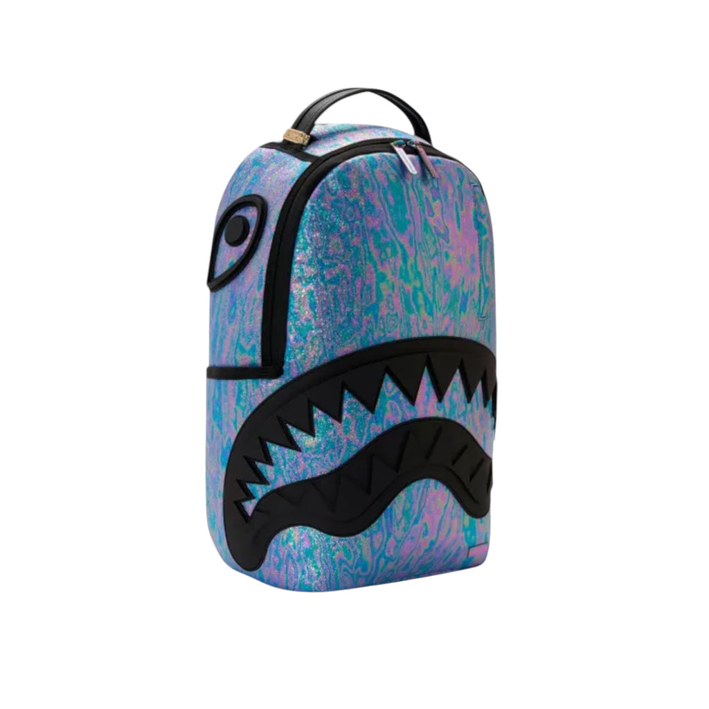Zaino Sprayground Oil Spill Shark Cangiante Laminato