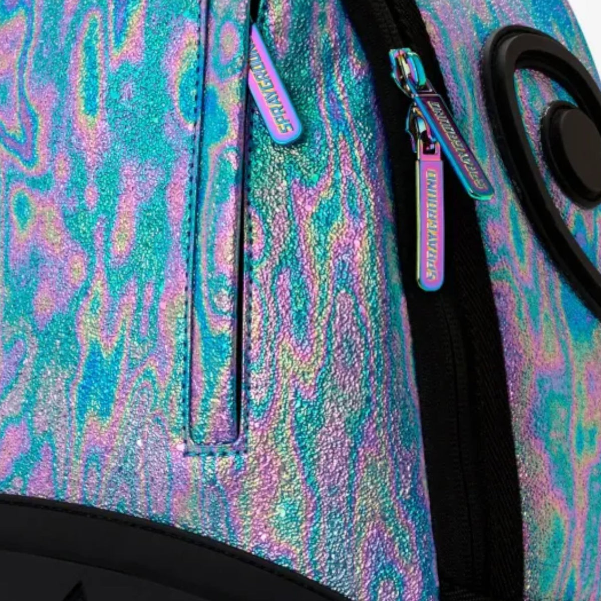 Zaino Sprayground Oil Spill Shark Cangiante Laminato