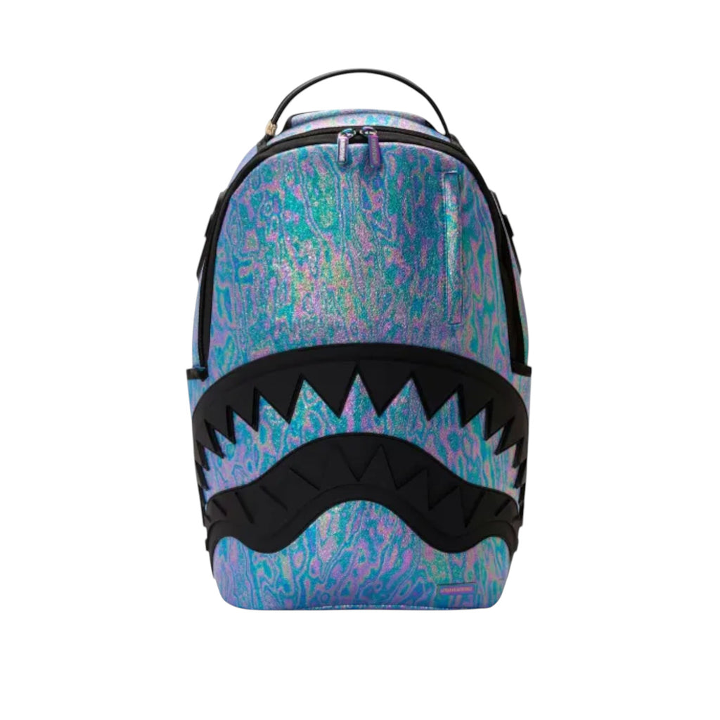 Zaino Sprayground Oil Spill Shark Cangiante Laminato