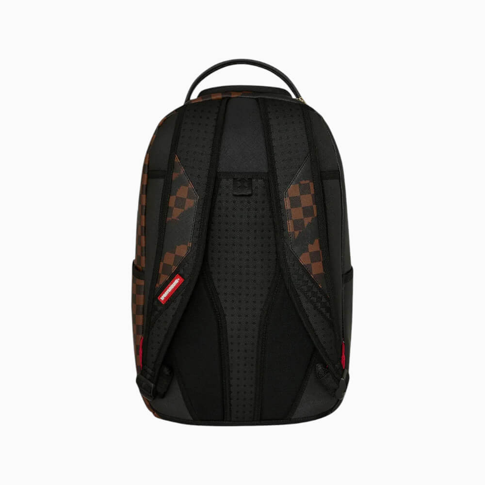 Sprayground Zaino Checkered Shark Nero e Marrone – 910B3156NSZ
