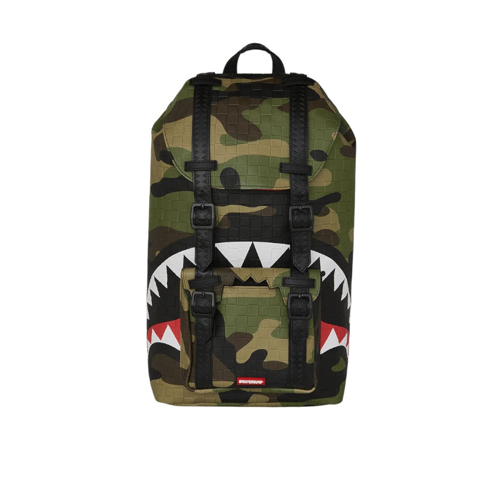 Zaino WOODLAND CAMO CHECK HILLS BACKPACK - 910B8264NSZ