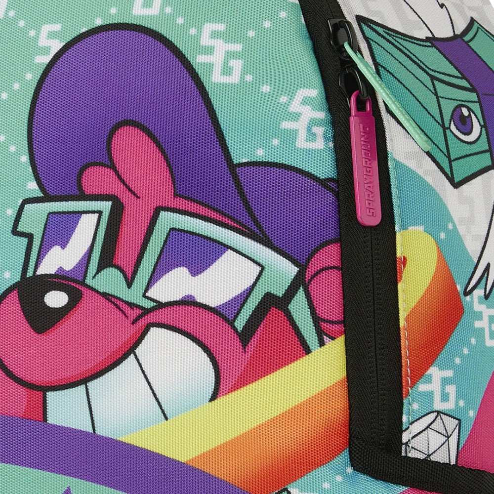 ZAINO SPRAYGROUND STREET ART INSPIRED CONCEPTS BACKPACK - 910B8309NSZ
