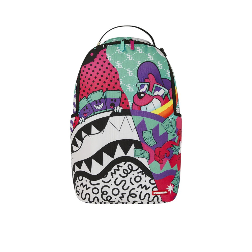 ZAINO SPRAYGROUND STREET ART INSPIRED CONCEPTS BACKPACK - 910B8309NSZ