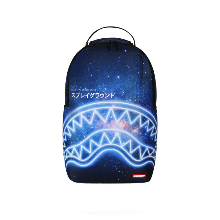 Zaino Sprayground Shark Central Neon Nebula Blu - 910B8616NSZ