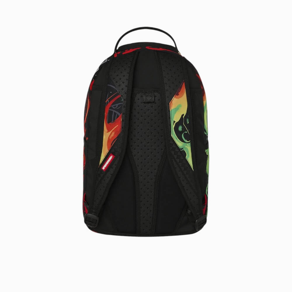 Sprayground Zaino Burning Bear con stampa fiamme – 910B8618NSZ1