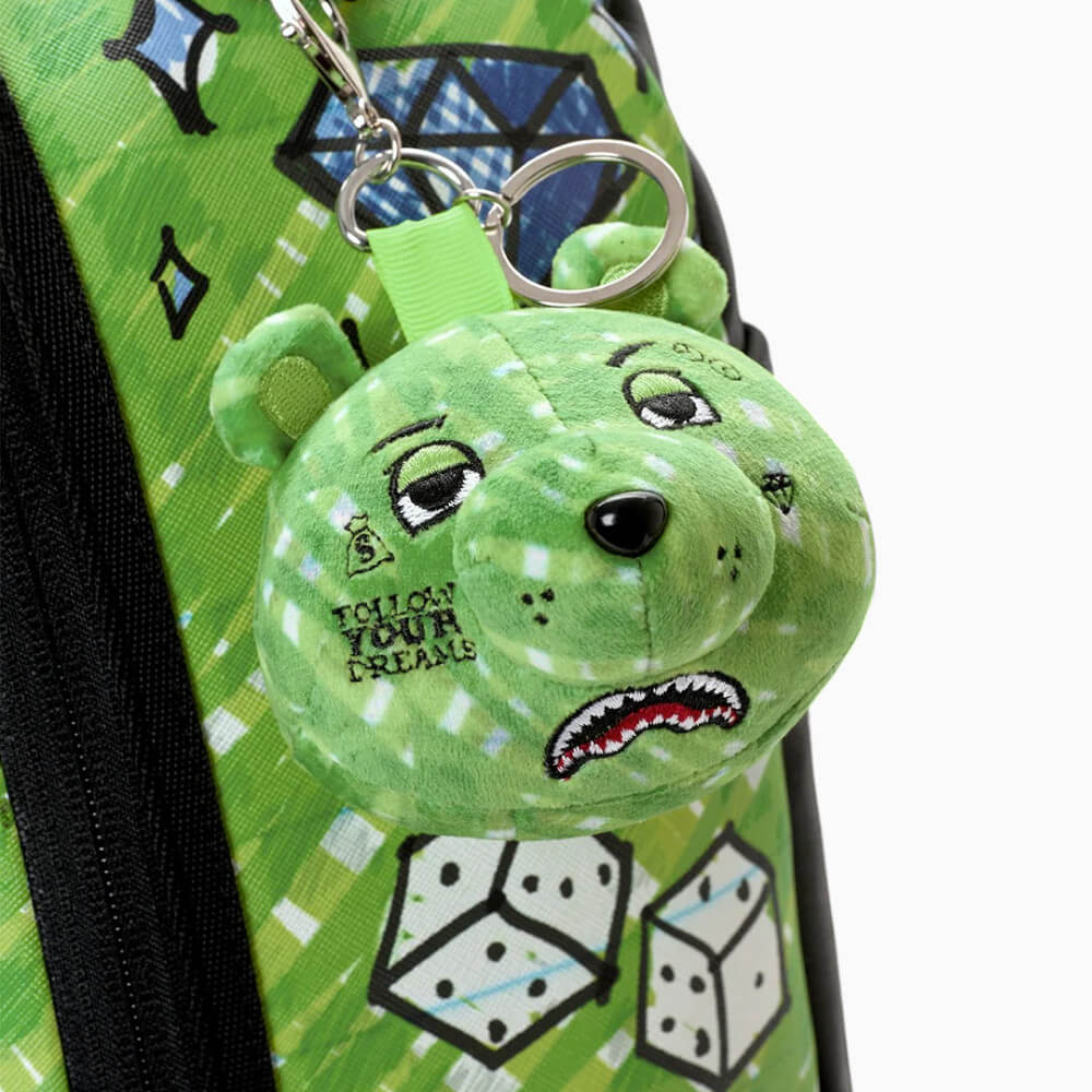 Sprayground Zaino Money Bear Doodle Verde – 910B8670NSZ