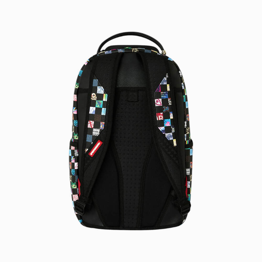 Sprayground Zaino Crazy Check Shark Multicolor – 910B8671NSZ