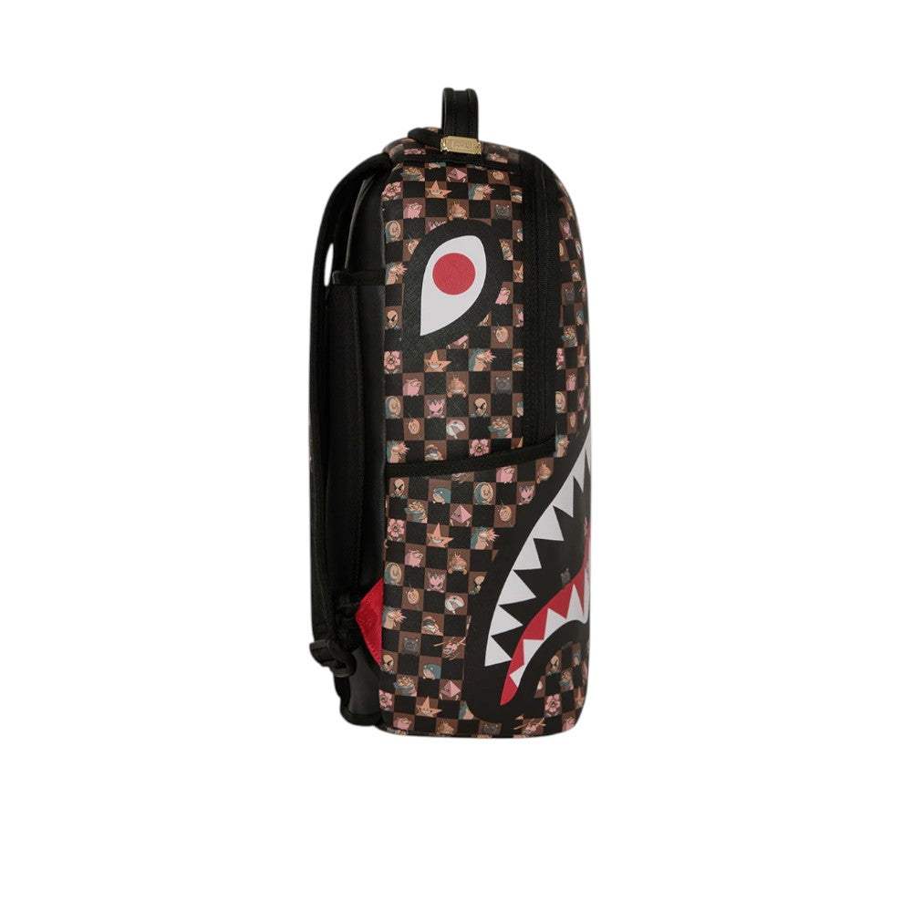 SPRAYGROUND ZAINO 910B8768NSZ PEEKING CHARACTERS REMIX DLXSV BACKPACK