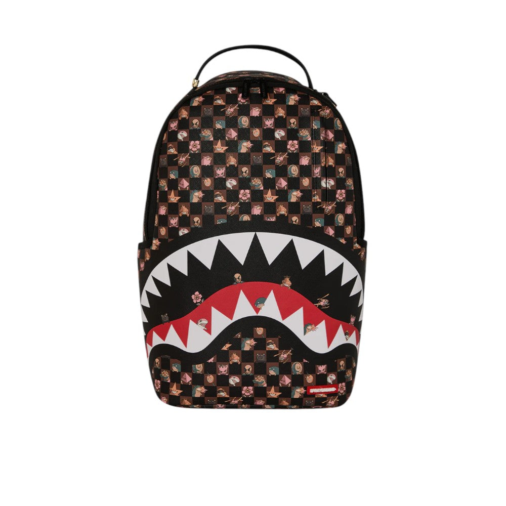SPRAYGROUND ZAINO 910B8768NSZ PEEKING CHARACTERS REMIX DLXSV BACKPACK
