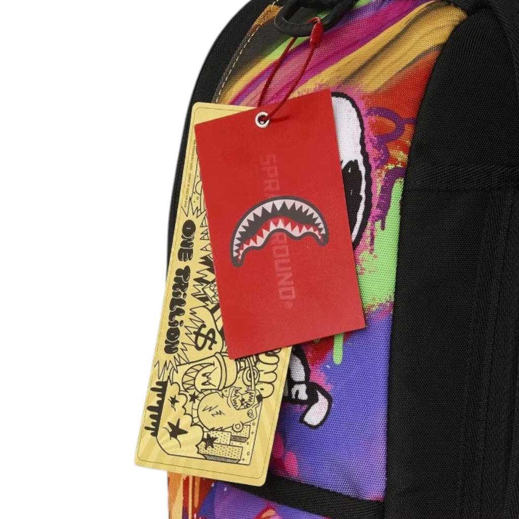 Sprayground Peanuts Snoopy Street Art Backpack multicolor