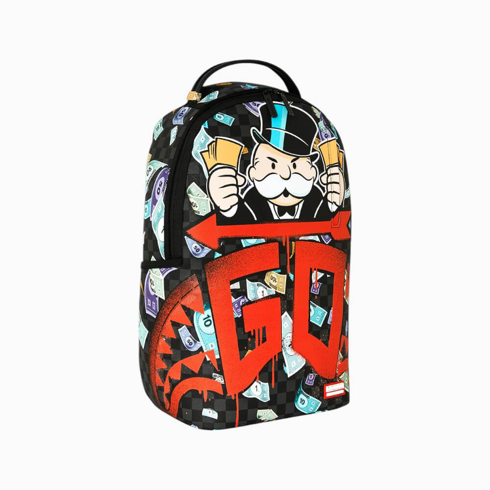 Sprayground Zaino Monopoly Go Money Nero – 910B8779NSZ