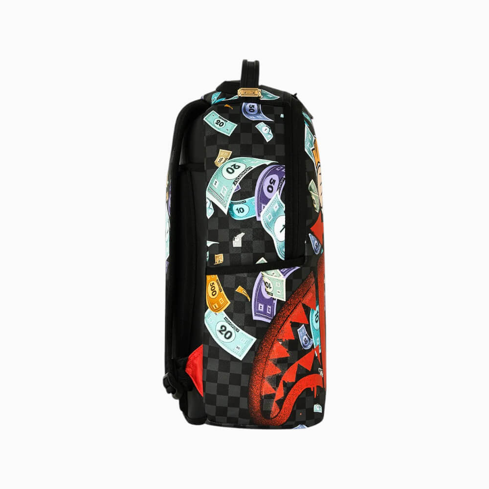 Sprayground Zaino Monopoly Go Money Nero – 910B8779NSZ