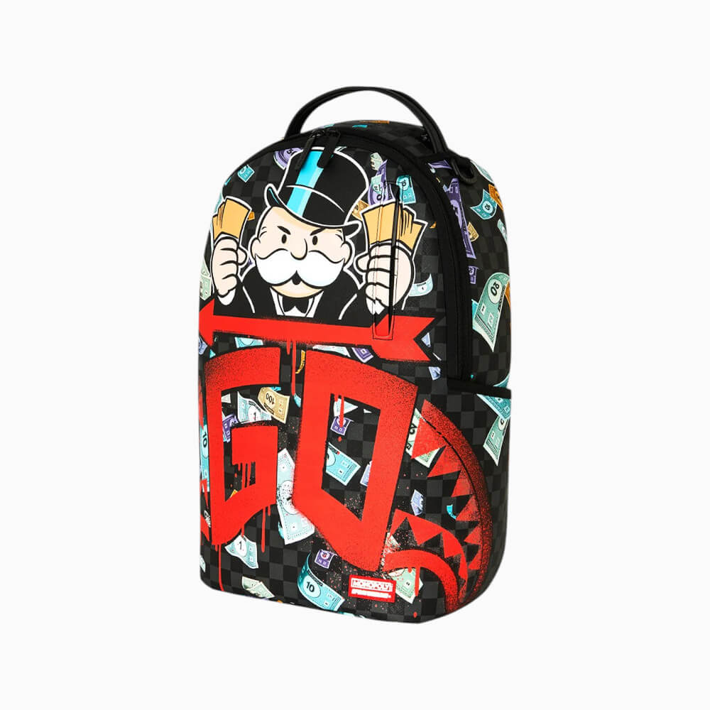 Sprayground Zaino Monopoly Go Money Nero – 910B8779NSZ