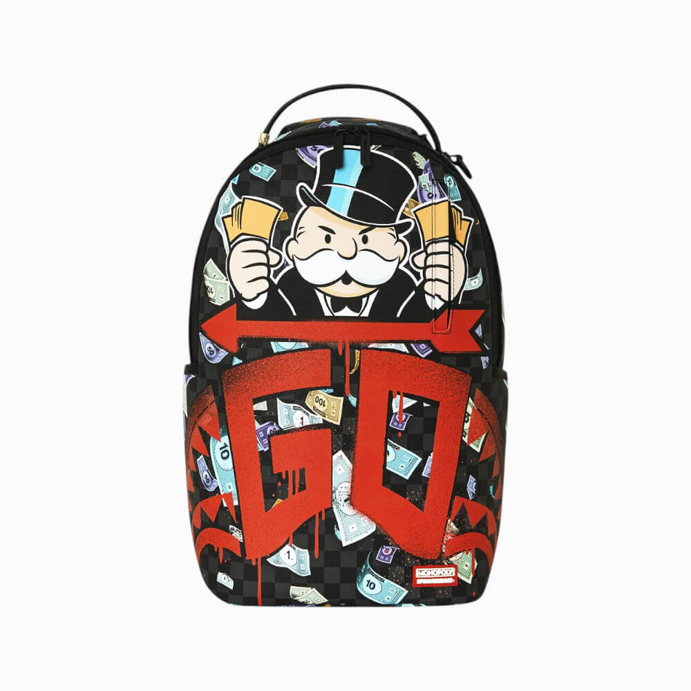 Sprayground Zaino Monopoly Go Money Nero – 910B8779NSZ