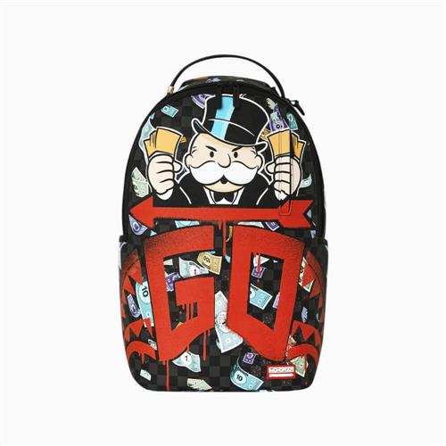 Sprayground Zaino Monopoly Go Money Nero – 910B8779NSZ