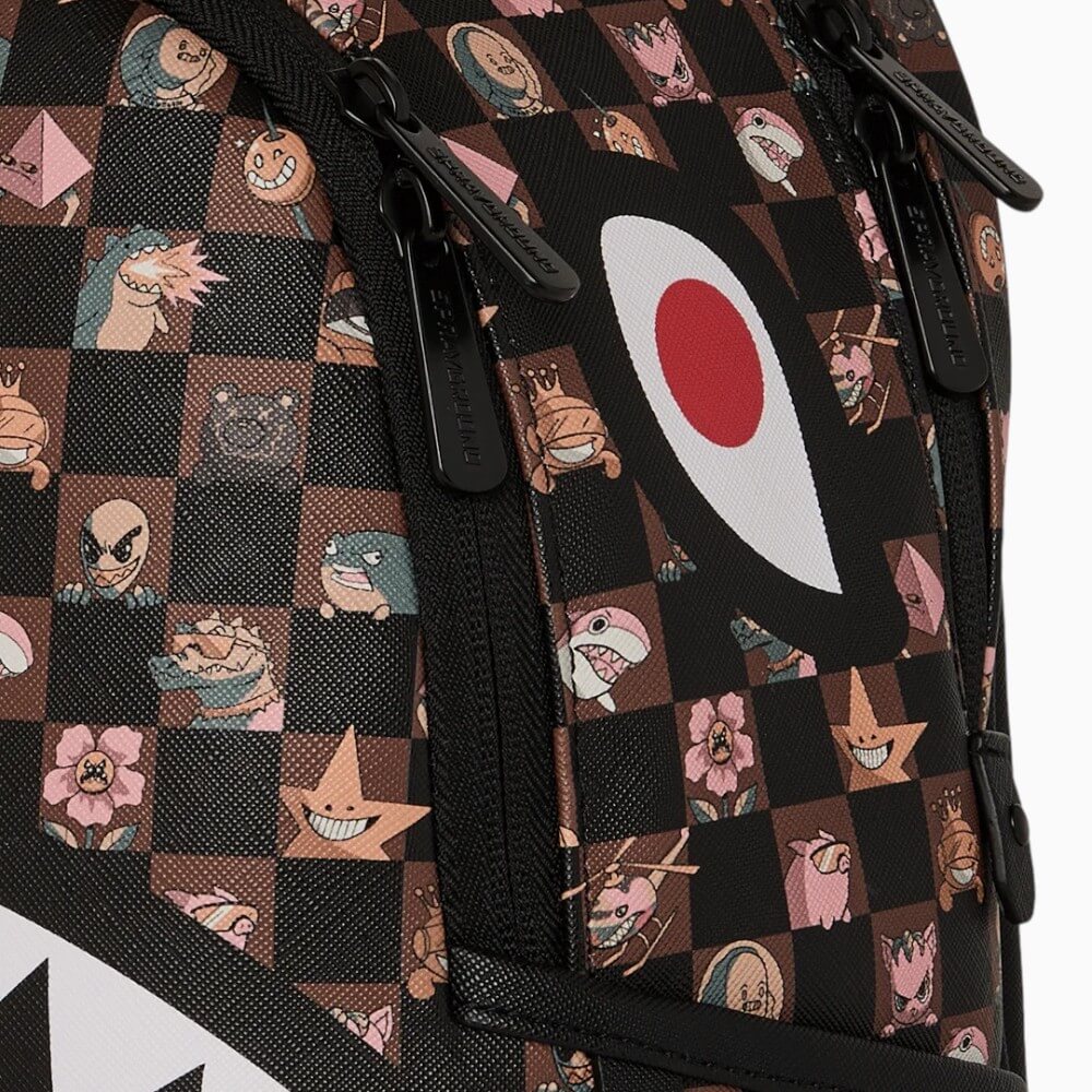 Sprayground Zainetto Peeking Characters Shark Mouth nero – 910B8905NSZ