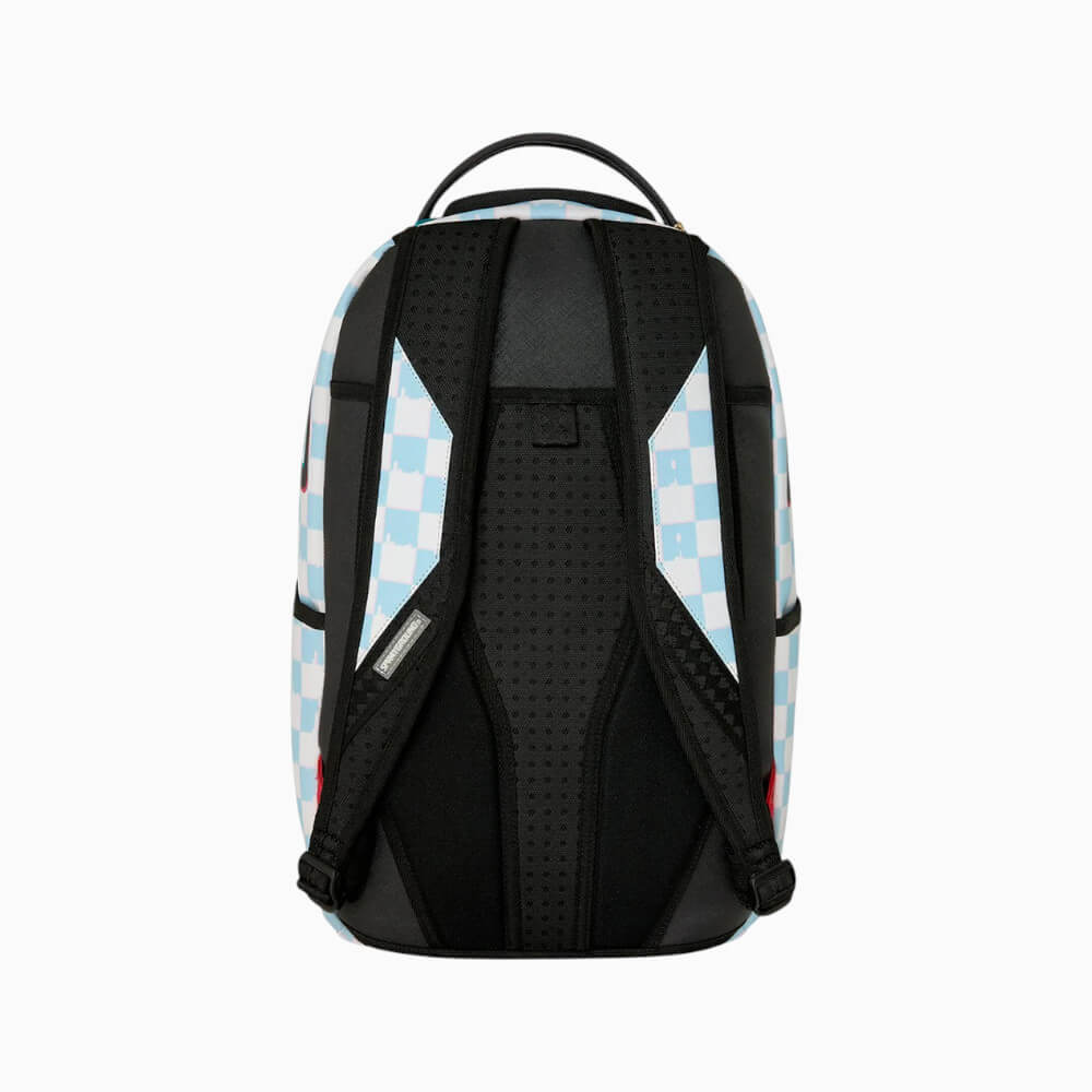 Sprayground Zaino Casper Shark Check White-Grey – 910B9159NSZ
