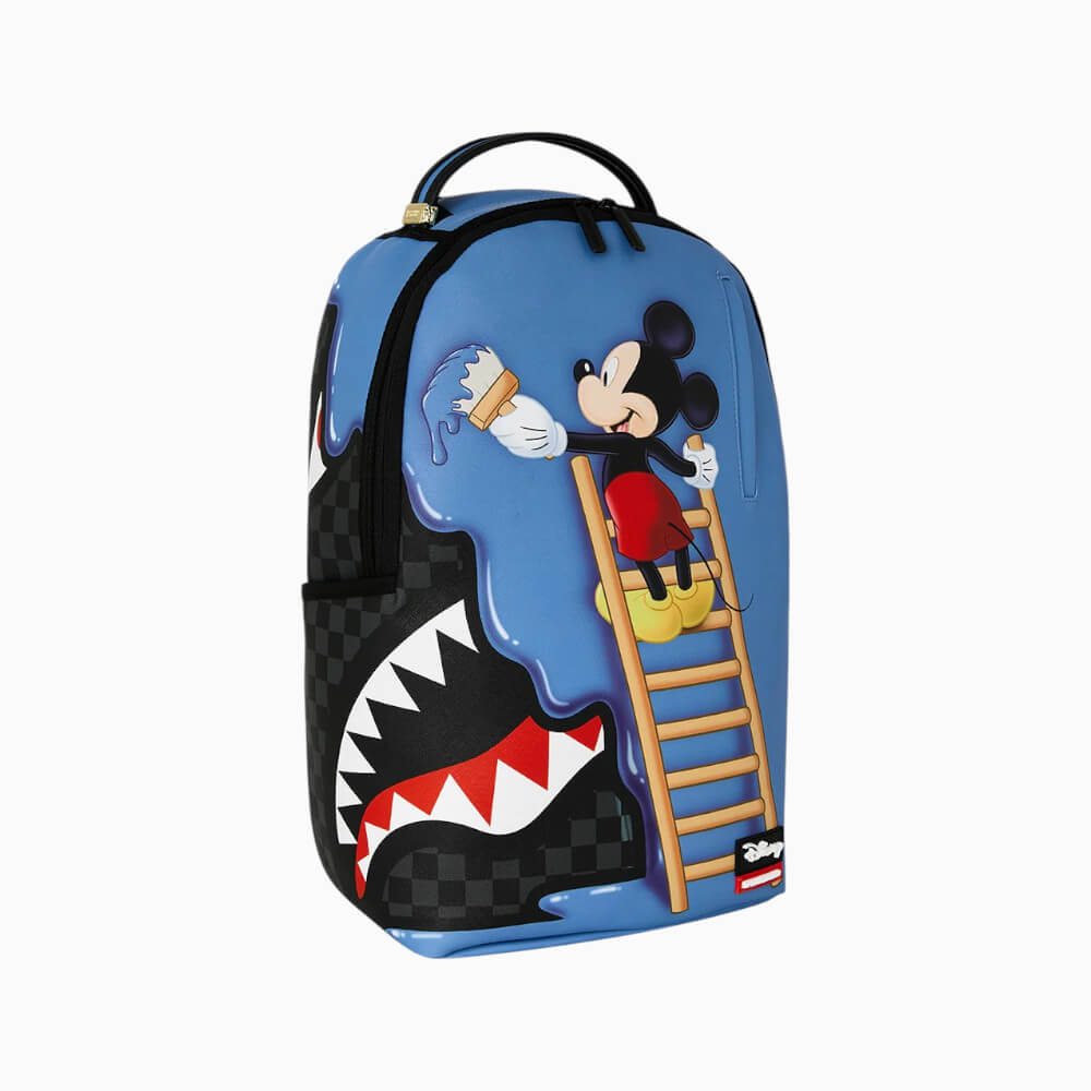 Sprayground Zaino Disney Mickey Painting Shark Azzurro – 910B9202NSZ