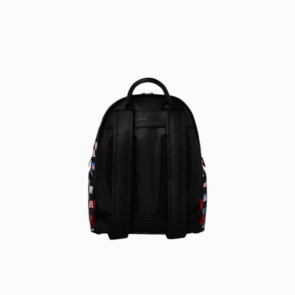 Sprayground Zaino Crazy Check Shark Multicolor – 910B9438NSZ