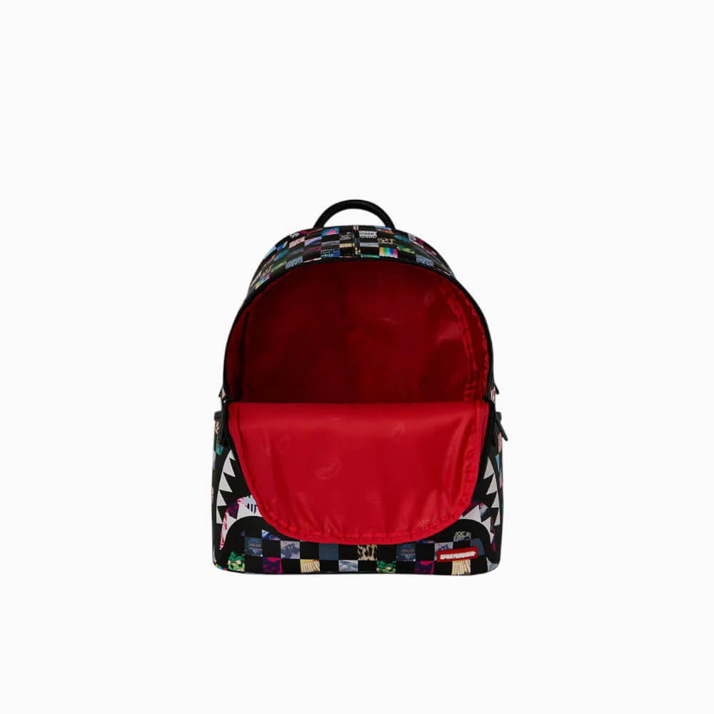 Sprayground Zaino Crazy Check Shark Multicolor – 910B9438NSZ
