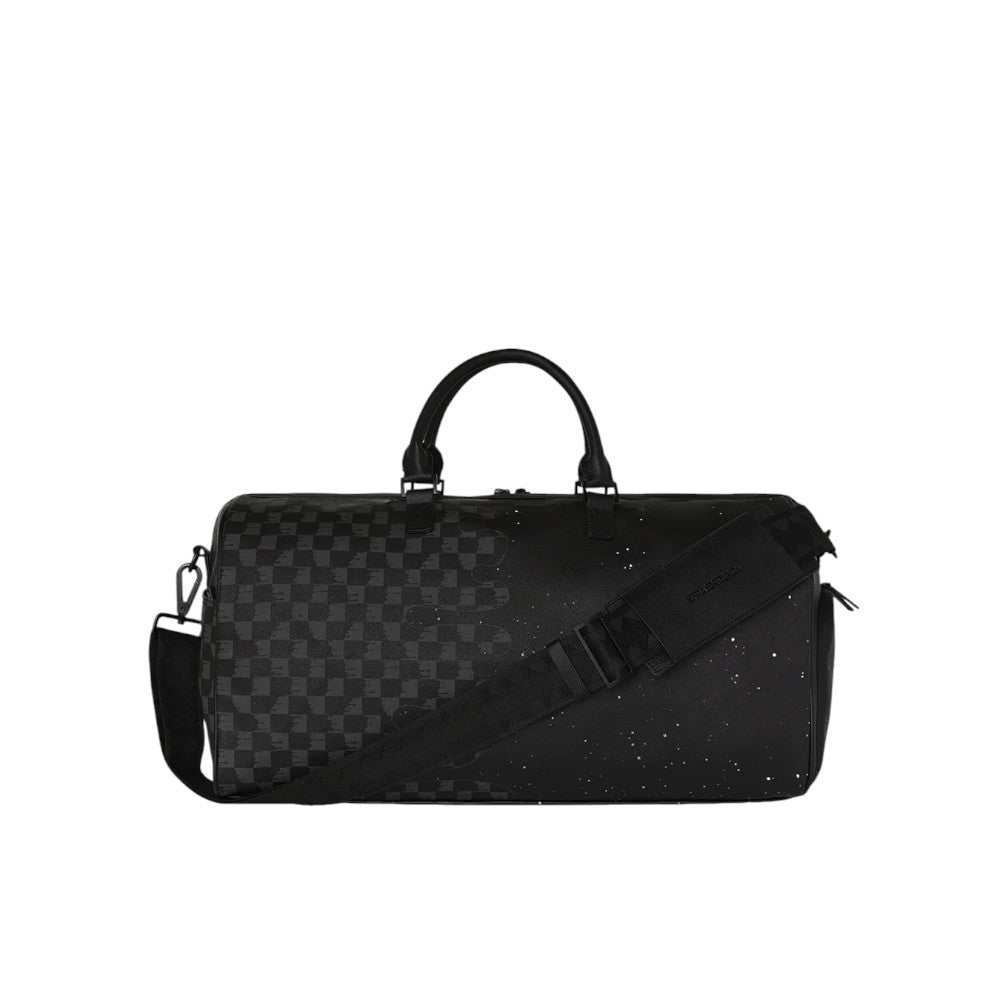 BORSONE  SPRAYGROUND DEEP SPACE DRIP DUFFLE Black-Grey - 910B8262NSZ