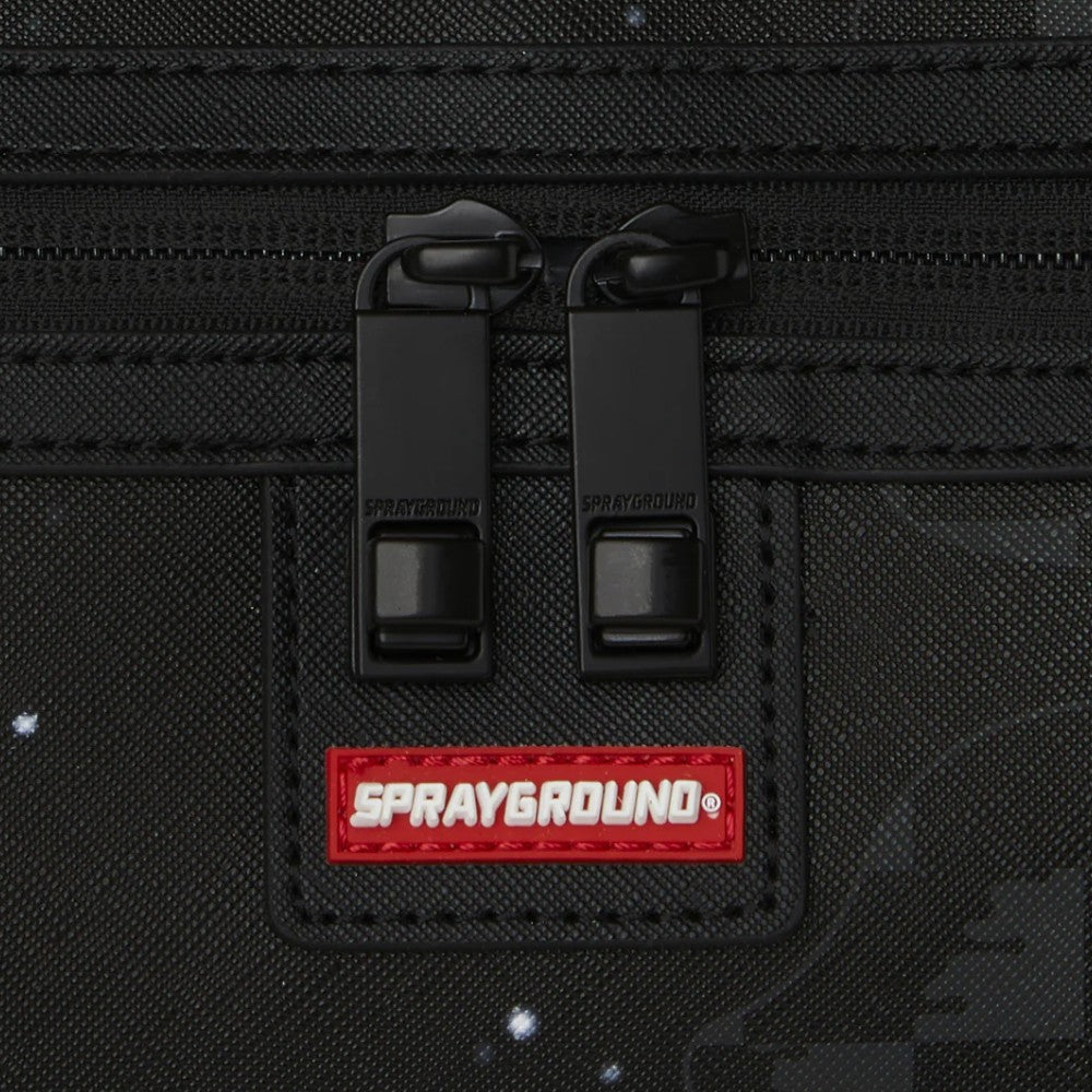BORSONE  SPRAYGROUND DEEP SPACE DRIP DUFFLE Black-Grey - 910B8262NSZ