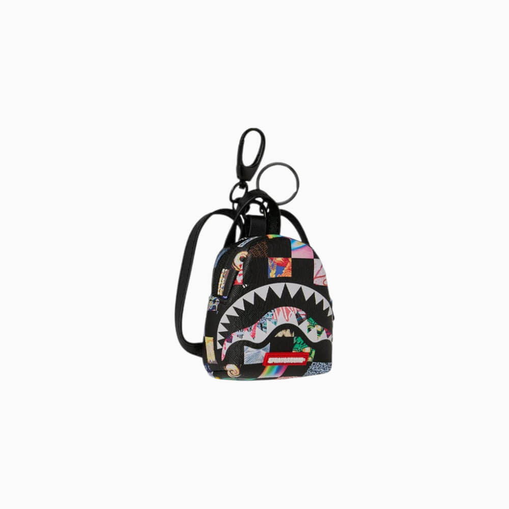Sprayground Portachiavi Portaspiccioli Crazy Check Shark – 910K9442NSZ