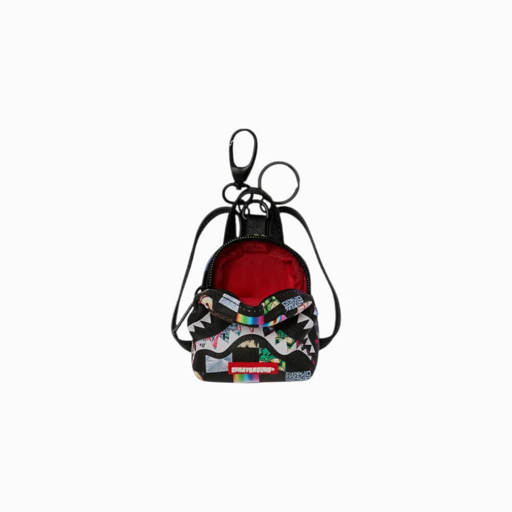 Sprayground Portachiavi Portaspiccioli Crazy Check Shark – 910K9442NSZ