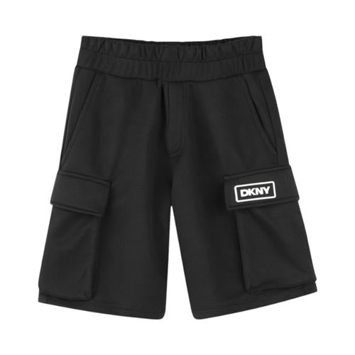 Bermuda DKNY Ragazzo Cargo Nero - D62241