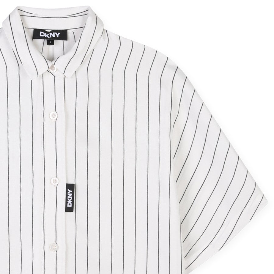 Camicia DKNY Ragazza Bianco a righe –  D62257