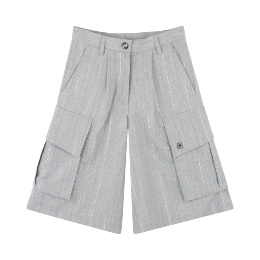 Bermuda DKNY Ragazza Melange Gessato –  D62274