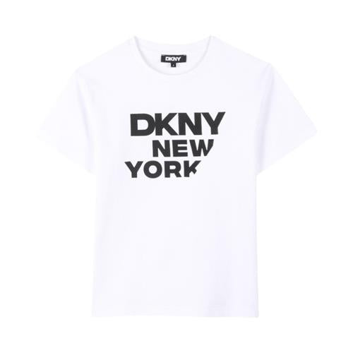 T-shirt DKNY White logo “DKNY New York” –  D62299